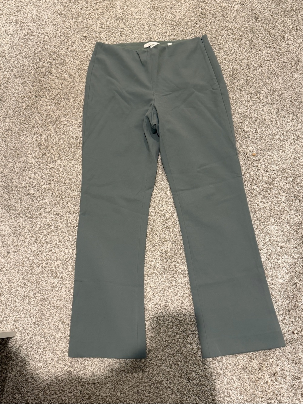 Vince Ponte Ankle Trousers- Sea Stone